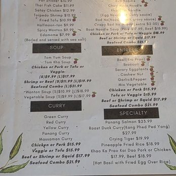 Eggplants Thai Cuisine - Menu - Thai Near Me - Temecula, California Eggplants Thai Cuisine - Menu - Thai Near Me - Temecula, California