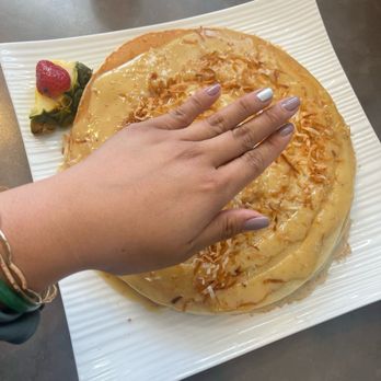 Moena Café - The pancake was huge! - Cafes Near Me - Honolulu, Hawaii Moena Café - The pancake was huge! - Cafes Near Me - Honolulu, Hawaii