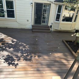 New deck