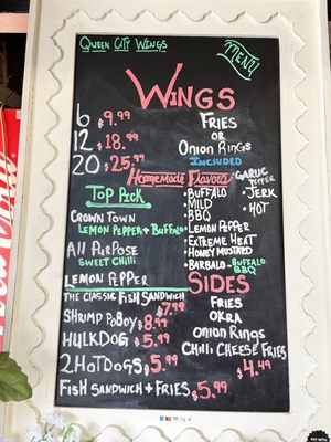 Menu photo 2 Queen City Wings Charlotte, NC Menu photo 2 Queen City Wings Charlotte, NC
