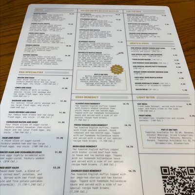 Menu photo 4 The Original Pancake House Westerville, OH