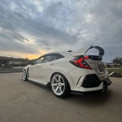 Highpoint Powder Coating - Freshly powder coated TE37's in antique white.