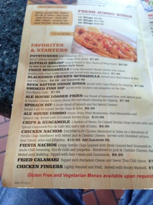 Menu photo 8 Miller's Ale House Kissimmee, FL