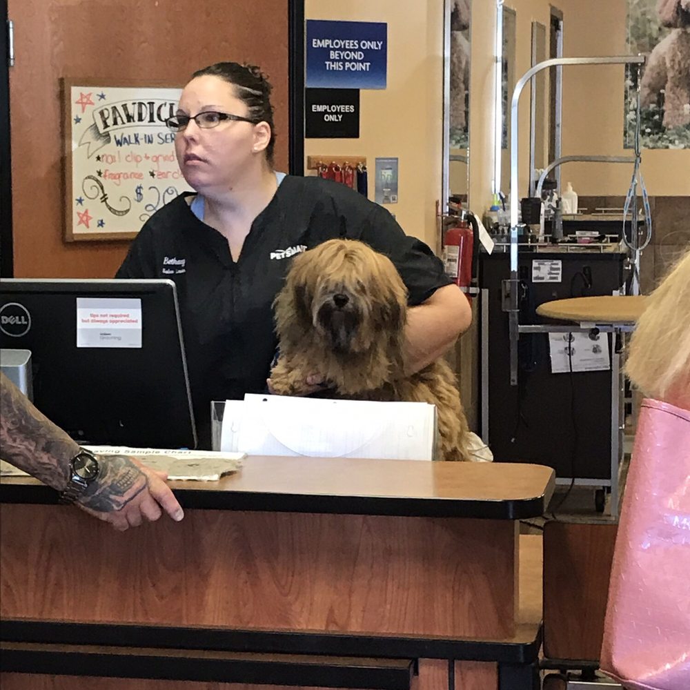 PetSmart - Bethany not wanting to put him down after I dropped g him off - Pet Training Near Me - Dundalk, Maryland