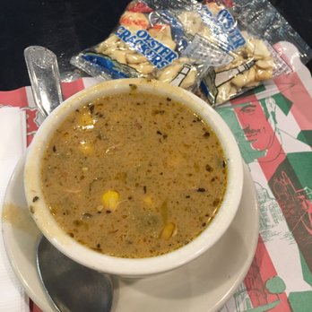 Randazzo's Clam Bar - Cup Size Spicy Crab and Corn Chowder ($6.00) - Seafood Near Me - Brooklyn, New York