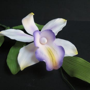 Gum Paste Flower Store - Bamboo Orchid Spray - Patisserie/Cake Shop Near Me - Woodside, New York