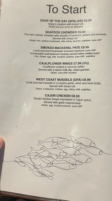 Menu photo 7 Ben Nevis Pub Fort William, HLD