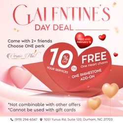 Vernis Nail Lounge & Lashes - ‍ GALENTINE'S DAY IS BETTER WITH BESTIES AT VERNIS! ‍