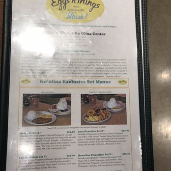 Eggs 'n Things Ko Olina - Menu 12/23/18 - American Near Me - Kapolei, Hawaii Eggs 'n Things Ko Olina - Menu 12/23/18 - American Near Me - Kapolei, Hawaii