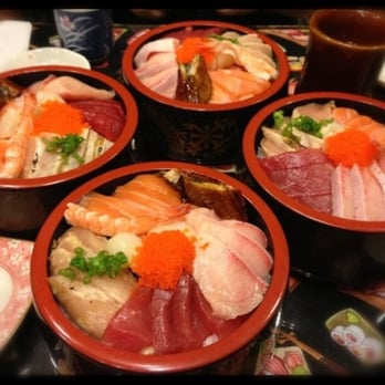 Musashi's - Chirashi sashimi over rice! - Japanese Near Me - Bellevue, Washington Musashi's - Chirashi sashimi over rice! - Japanese Near Me - Bellevue, Washington