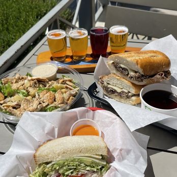 Board & Brew - Half Turkado / Caesar salad / Beef dip / Beer flight - Sandwiches Near Me - Tustin, California