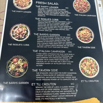 Gaming Galley - Salads anyone? - Tabletop Games Near Me - Seaside, Oregon