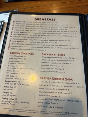 Menu photo 1 Mama's Cafe San Antonio, TX Menu photo 1 Mama's Cafe San Antonio, TX