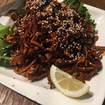 Nyonya - 17. Spicy Squids Tentacle - Malaysian Near Me - New York, New York Nyonya - 17. Spicy Squids Tentacle - Malaysian Near Me - New York, New York