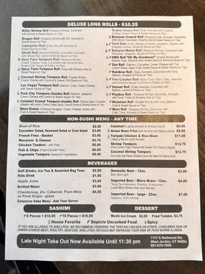 Menu photo 1 Simply Sushi West Jordan, UT Menu photo 1 Simply Sushi West Jordan, UT