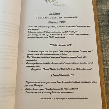 Les P'tites terrasses - Menu in English underneath the French menu. Classy. - Bars Near Me - Saint-Patrice, 37 Les P'tites terrasses - Menu in English underneath the French menu. Classy. - Bars Near Me - Saint-Patrice, 37