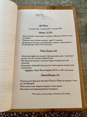Menu photo 3 Les P'tites terrasses Saint-Patrice, 37 Menu photo 3 Les P'tites terrasses Saint-Patrice, 37
