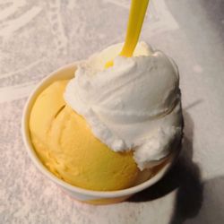 WonderWaffel - Veganes Eis in den Sorten Mango&Zitronen(Preis pro Kugel 1,40€)
