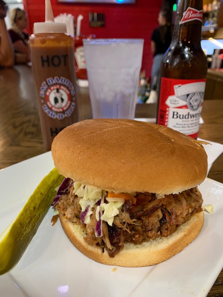 Food from Fat Daddy's Bar-B-Que