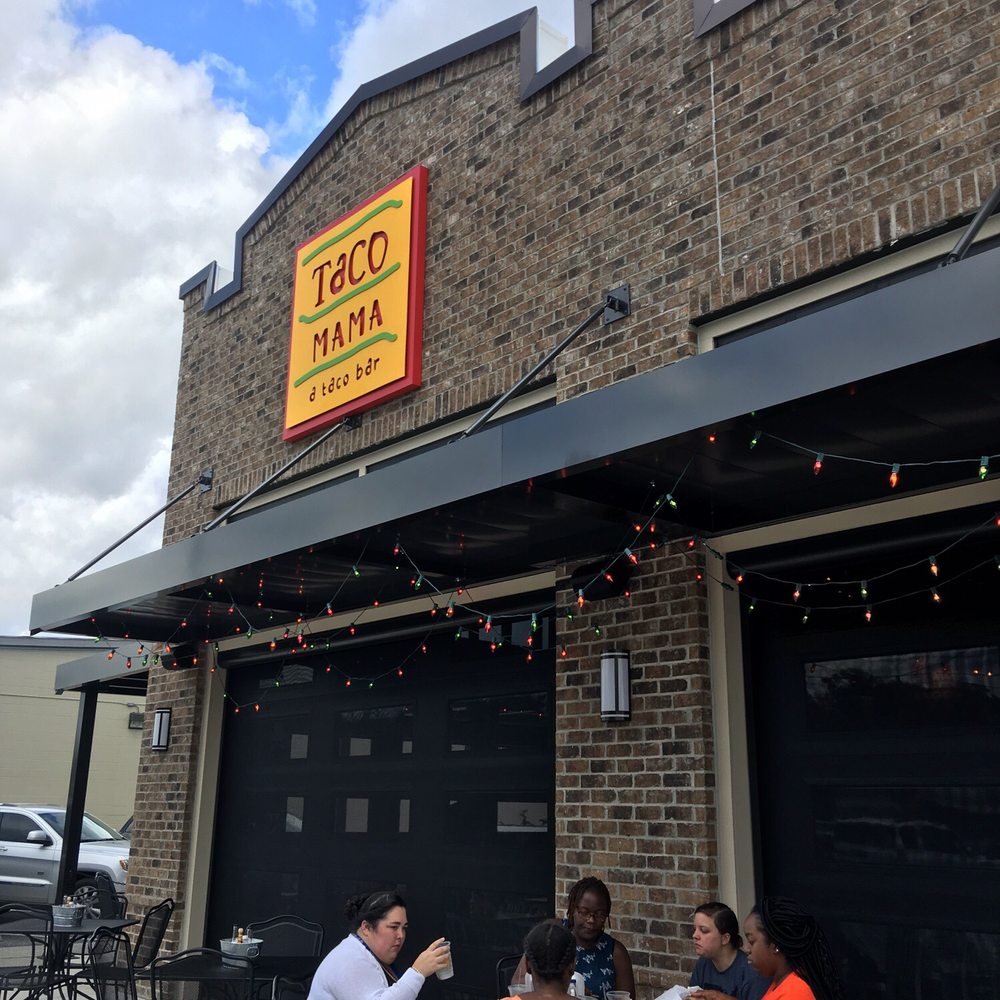 Taco Mama - Midtown Mobile - Outdoor seating - Mexican Near Me - Mobile, Alabama Taco Mama - Midtown Mobile - Outdoor seating - Mexican Near Me - Mobile, Alabama