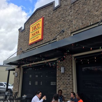 Taco Mama - Midtown Mobile - Outdoor seating - Mexican Near Me - Mobile, Alabama