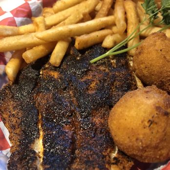 Islamorada Shrimp Shack - Blackened grouper basket - Seafood Near Me - Islamorada, Florida Islamorada Shrimp Shack - Blackened grouper basket - Seafood Near Me - Islamorada, Florida