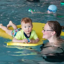 Blue Dolphin Swim School - Family Swim at the Annual Easter Egg Hunt