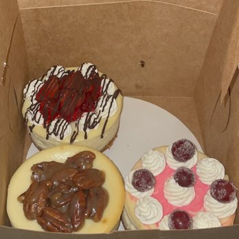 Keep Your Fork - Strawberry, pecan and the best ever champagne cheesecake! - Desserts Near Me