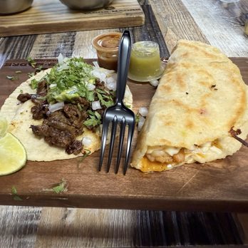 Tacos Madre - Carne and shrimp taco - Mexican Near Me - Costa Mesa, California