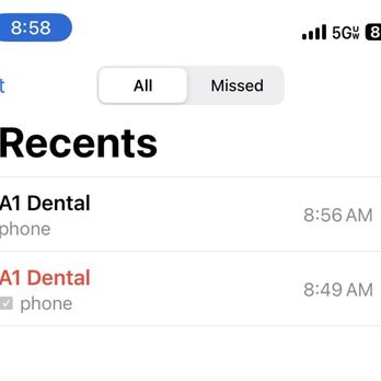 A1 Dental Care - Proof of non confirmation of appointment: Canceled - General Dentistry Near Me - Las Vegas, Nevada A1 Dental Care - Proof of non confirmation of appointment: Canceled - General Dentistry Near Me - Las Vegas, Nevada