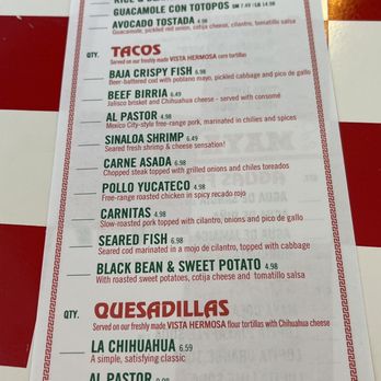 Tacombi - Menu - Cocktail Bars Near Me - Bethesda, Maryland Tacombi - Menu - Cocktail Bars Near Me - Bethesda, Maryland