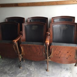 Miscellaneous Barn - Here are the stunning theater seats. I'm so in love with them!