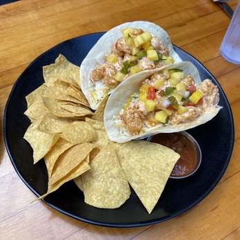 Down the Hatch Maui - Lava Lava Shrimp Tacos - Seafood Near Me - Lahaina, Hawaii