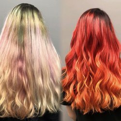 Tangled Hair Studio - Before and after by Allyson.