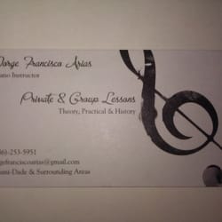 Jorge Francisco's Piano Lessons