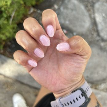 Tami-A Nails Salon - Acrylic set, almond shape, color #33 - Nail Salons Near Me - Honolulu, Hawaii
