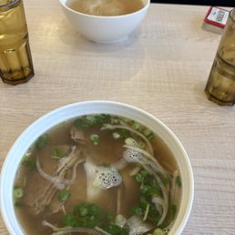 Pho with brisket.