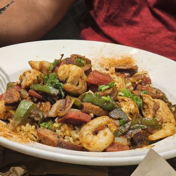 BJ's Restaurant & Brewhouse - Jambalaya (bad shrimp) - Breweries Near Me - Huntington Beach, California BJ's Restaurant & Brewhouse - Jambalaya (bad shrimp) - Breweries Near Me - Huntington Beach, California