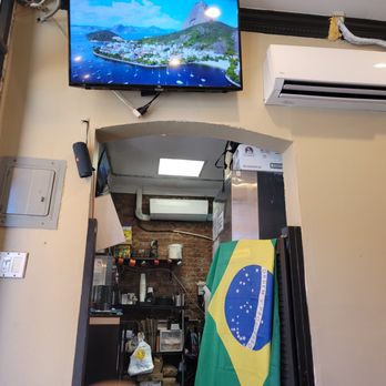 New York Pao De Queijo - Inside the place facing south towards the kitchen area. - Brazilian Near Me - Astoria, New York New York Pao De Queijo - Inside the place facing south towards the kitchen area. - Brazilian Near Me - Astoria, New York