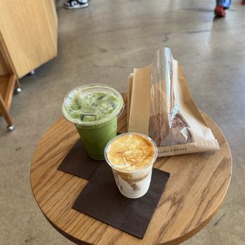 Maru Coffee - Matcha latte, iced breve macchiato, pastry - Coffee & Tea Near Me - Los Angeles, California