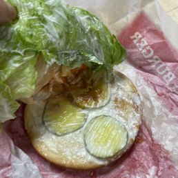 No patty anywhere