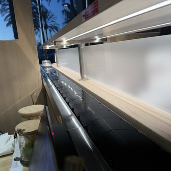Sushi REV - Empty revolving sushi at dinner time. - Sushi Bars Near Me - Irvine, California