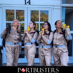Ash Estafan, DDS - Port Smiles - At Halloween, the staff really gets into it. Part of why we are such a good team.