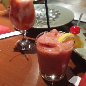 Benihana - Lombard - Banana Berry Smoothie and a Haiku Colada...both Very Delicious! - Sushi Bars Near Me - Lombard, Illinois