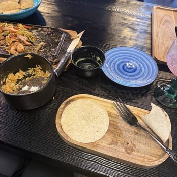 Las Calaveras - Small 4 inch corn tortilla shell.  Wish it was a little bigger. - New Mexican Cuisine Near Me - Meridian, Idaho