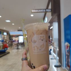 Braganza Tea - Honey Black Milk Tea with Boba, Less Sweet