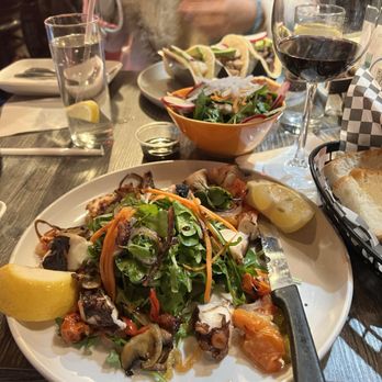 Caffe Concerto - Squid salad - Pizza Near Me - Los Angeles, California