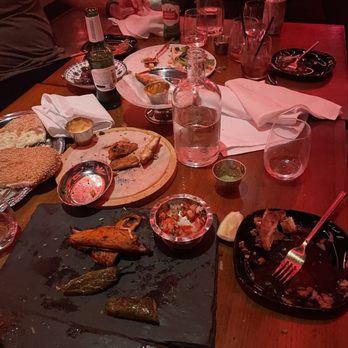Basbussa - Our dinner - Middle Eastern Near Me - Los Angeles, California