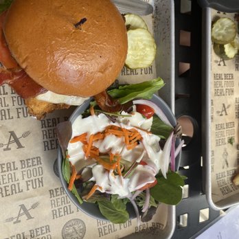 Auburn Alehouse - Crispy chicken sandwich - American Near Me - Auburn, California Auburn Alehouse - Crispy chicken sandwich - American Near Me - Auburn, California