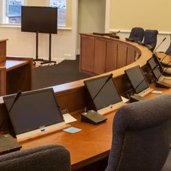 Meeting A/V system Installation - County Commissioners Chambers, Randolph County, NC